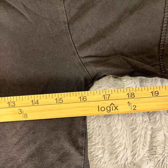 Surf Style Shirt Boys 14/16 Black Ft Lauderdale Palm Tree Sunset Graphic Tee Cot - Picture 4 of 5